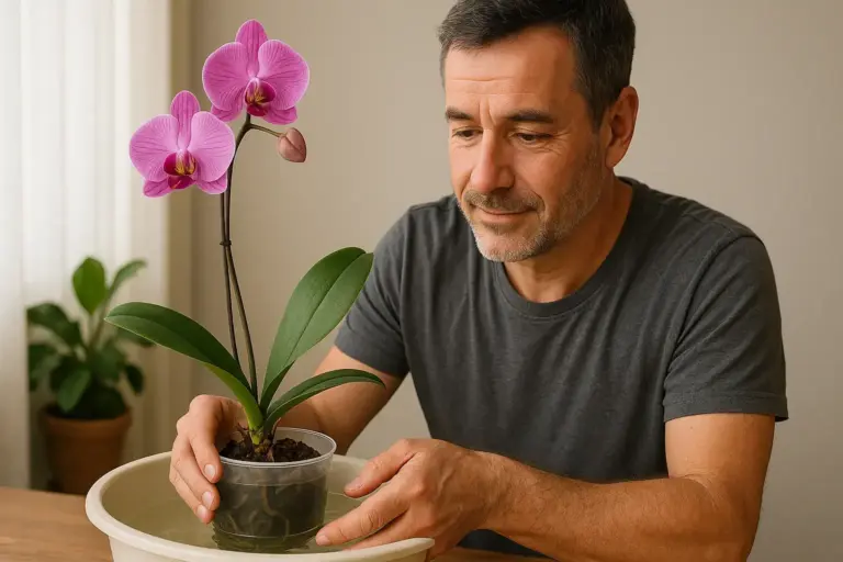 Como fazer sua orquídea florescer de novo com um banho de imersão