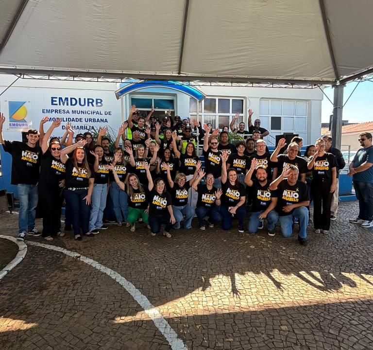 Marília participa de campanha por segurança no trânsito