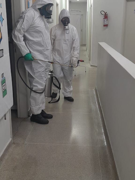 Prefeitura intensifica ações e inicia borrifação nas unidades de saúde