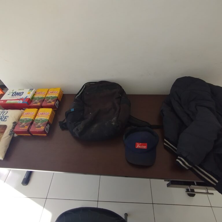 Polícia Militar prende dupla após furto em quitanda na região