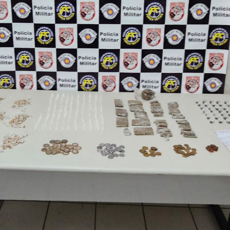 Jovem de 19 anos é preso com mais de 700 porções de drogas na zona norte