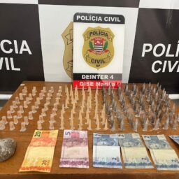 Adolescente de 16 anos é apreendido por tráfico de drogas na zona norte
