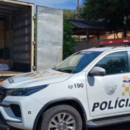 PM Rodoviária apreende quase 48 mil maços de cigarros contrabandeados na região