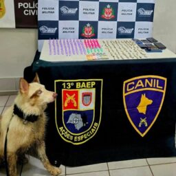 Operação conjunta prende três por tráfico de drogas em Pompeia