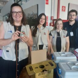 Saúde intensifica ações de vacinação contra gripe em empresas e escolas