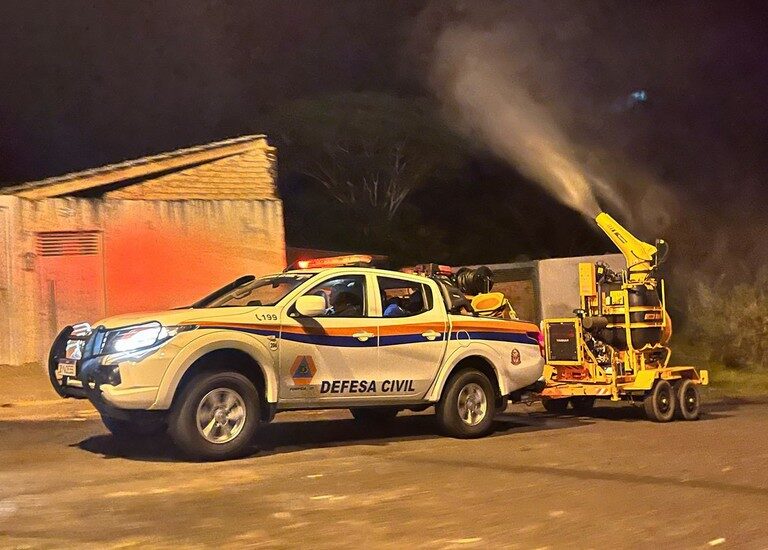Provence I e II recebem nebulização com larvicida biológico em Pompeia