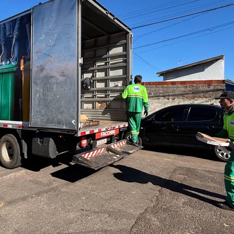 Prefeitura amplia serviço de coleta seletiva com cronograma fixo de segunda a sábado