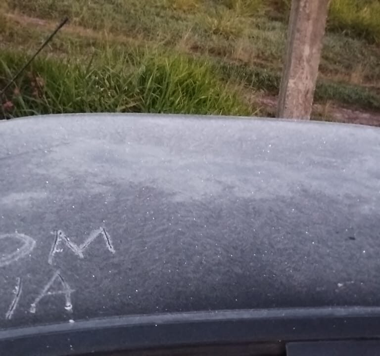 Geada congela Marília e região, mas frio oficial não derruba recorde