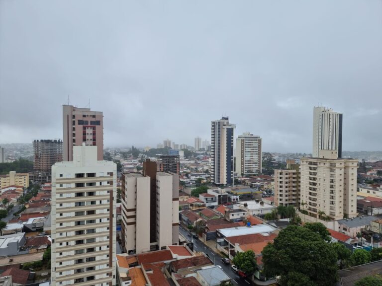 Frente fria chega no domingo e volta a mudar o tempo em Marília
