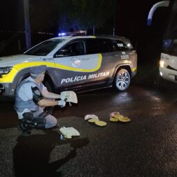 Mulheres são presas com mais de sete quilos de pasta base de cocaína em ônibus