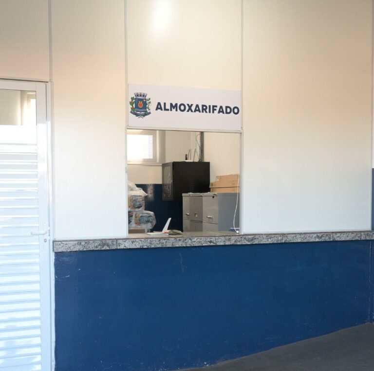 Almoxarifado da Prefeitura de Pompeia passa por reforma completa