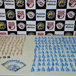 Operação da Força Tática prende jovem com mais de 280 porções de drogas no Santa Antonieta