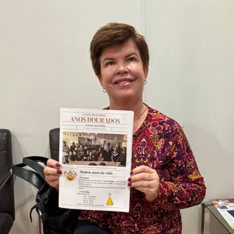 Centro Dia Anos Dourados lança jornal com participação dos idosos