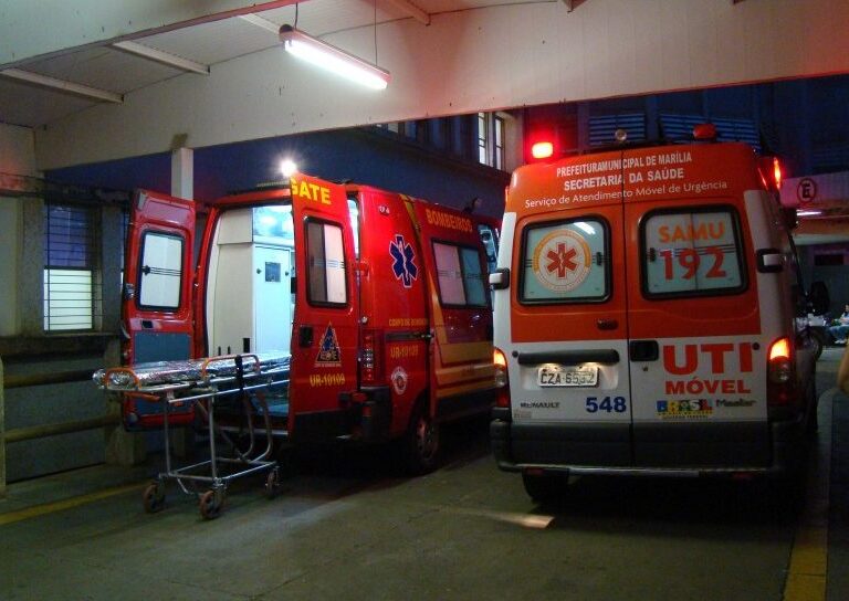 Vítima de acidente de moto na região morre no HC de Marília