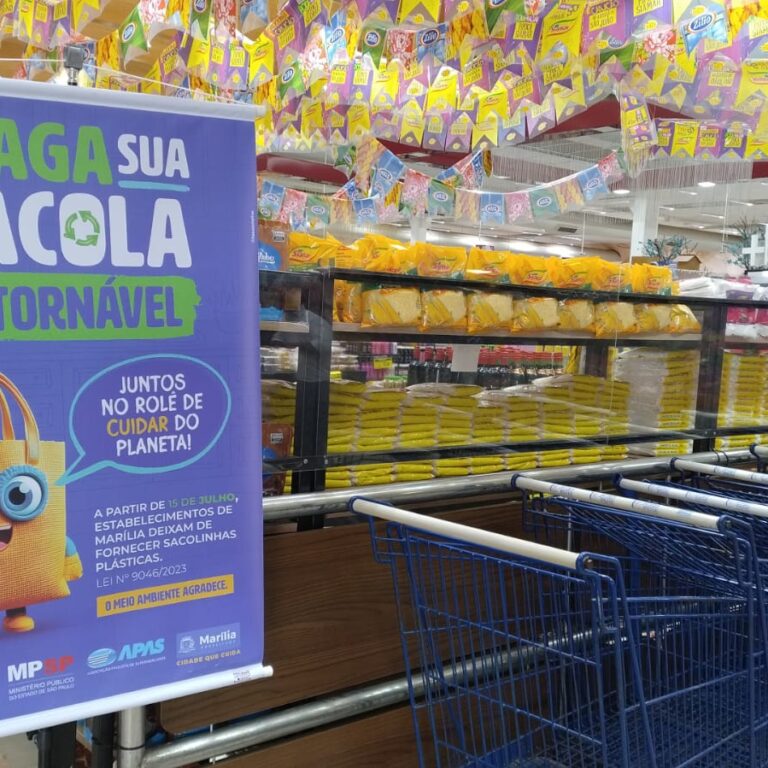 Lei das sacolas começa com insatisfação e dúvidas em Marília