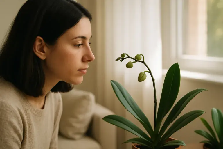 Veja o que muda na orquídea quando ela vai soltar flores pela primeira vez