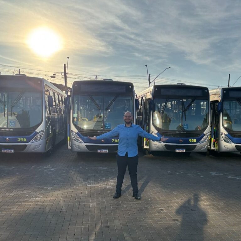 Ônibus novos começam a operar em Pompeia no dia 1º de agosto