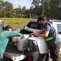 Prefeitura de Marília recolhe embalagens de agrotóxicos em Lácio