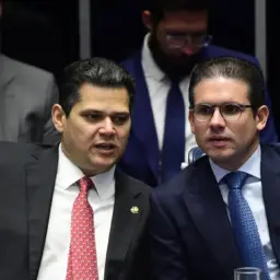 Chefes do Senado e da Câmara falam em união contra ‘agressão’ dos EUA