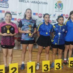 Marília conquista título geral da 4ª etapa da Liga Oeste Paulista de Tênis de Mesa