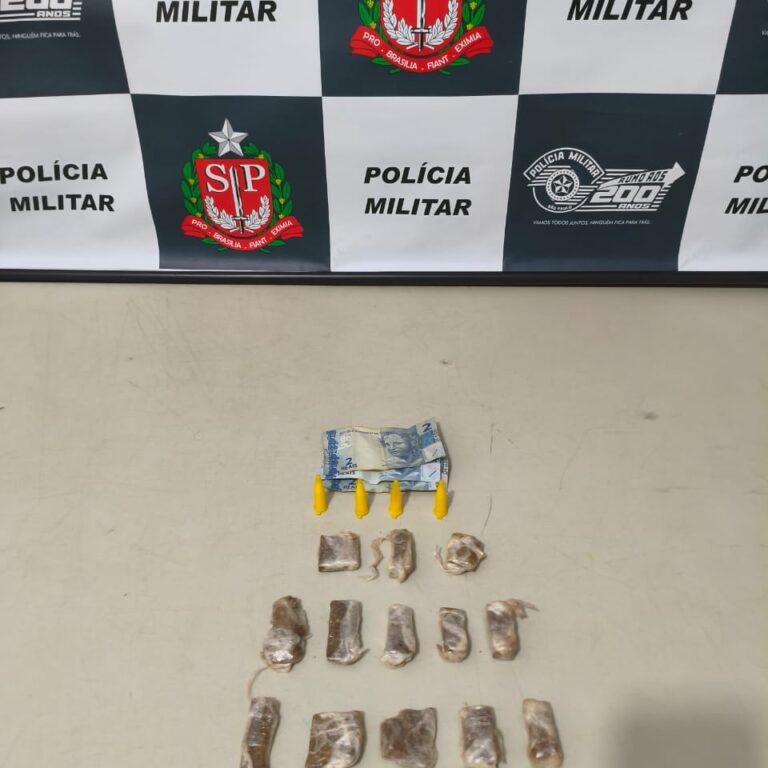 Jovem de 18 anos é preso por tráfico de drogas no ‘Descidão’ de Pompeia