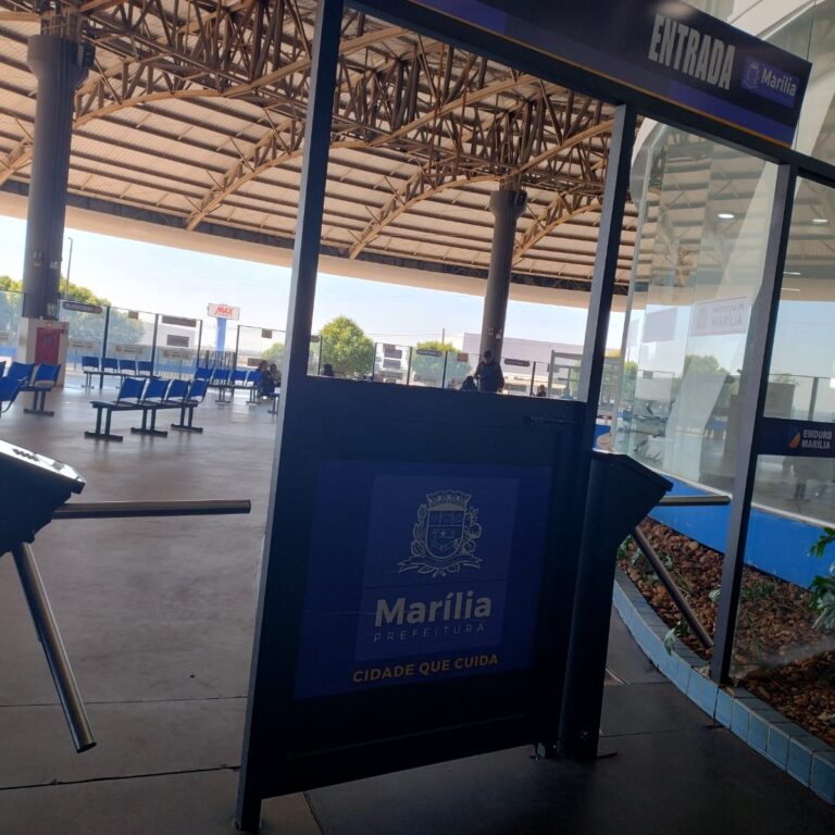 Para usuários, controle de acesso amplia conforto na rodoviária de Marília