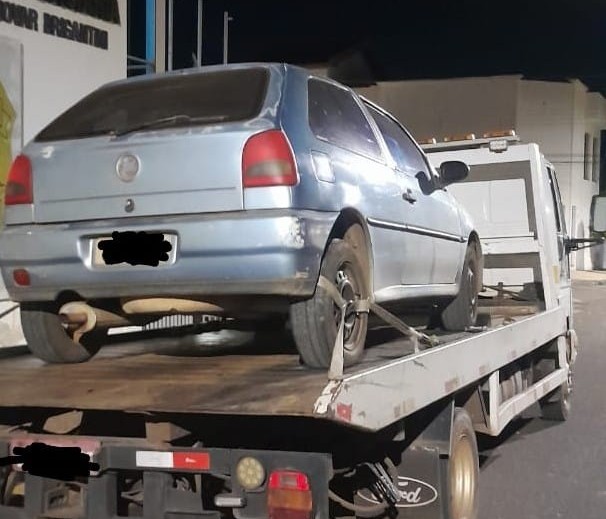 PM prende homem e recupera carro furtado em Quintana