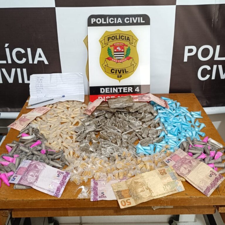 Adolescente é apreendido com mais de 600 porções de drogas em ação da Dise