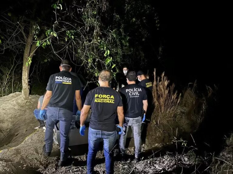 Corpos empilhados são dos quatro homens desaparecidos em Icaraíma