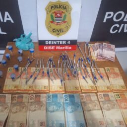 Jovem de 19 anos e menor de 14 são detidos por tráfico de drogas no Toffoli