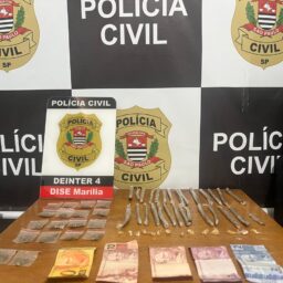 Dise prende dois homens por tráfico de drogas na zona sul de Marília
