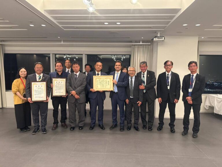 Comitiva mariliense cumpre agenda em Izumisano durante missão ao Japão