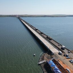 Obra da maior ponte do Estado de São Paulo avança e chega a 60%