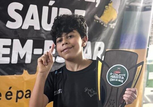 Antônio Lorenzo vence atletas mais velhos e leva ouro na Liga Oeste