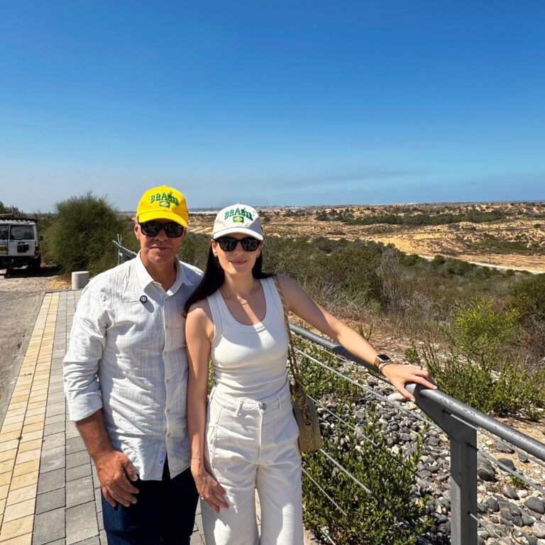 Dani Alonso e Capitão Augusto chegam em Israel para missão oficial