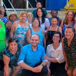 Primeira-dama de SP participa de evento do Fundo Social em Pompeia