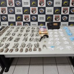 Operação com apoio aéreo prende dois por tráfico de drogas no Azaleia