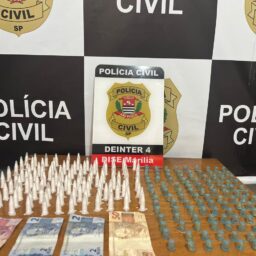 Homem é preso em flagrante por tráfico de drogas em ação da Dise na Vila Barros