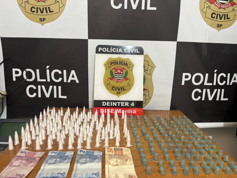 Homem é preso em flagrante por tráfico de drogas em ação da Dise na Vila Barros