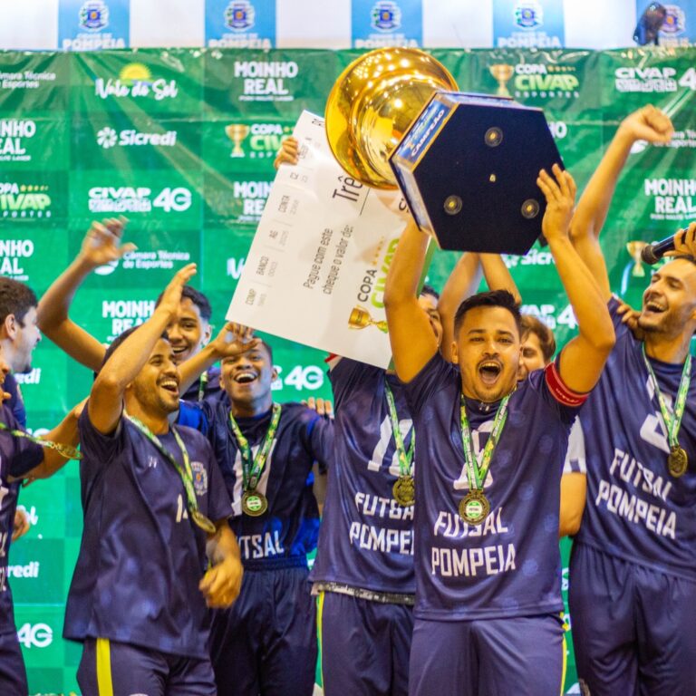 Pompeia conquista título da Copa Civap de Futsal 2025 em final disputada contra Assis