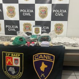 Operação conjunta na ‘biqueira da fazendinha’ prende dois por tráfico de drogas