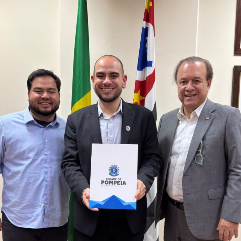 Pompeia solicita usina de oxigênio e van para saúde na Secretaria Estadual