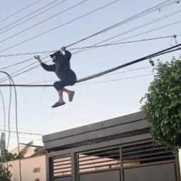 Vídeo de suposto furto de cabos no bairro Nova Marília repercute nas redes