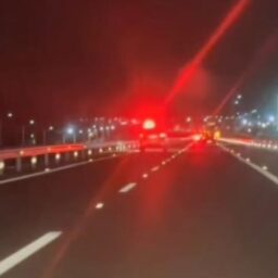 Fuga em alta velocidade termina com prisão; veja vídeo