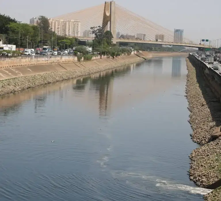Rio Tietê continua vulnerável apesar de redução da mancha de poluição
