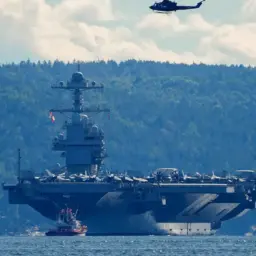 EUA enviam porta-aviões à América do Sul em meio a tensão com a Venezuela