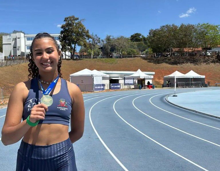 Atleta de Marília conquista ouro no Paulista Sub-16 de Atletismo em Bragança Paulista