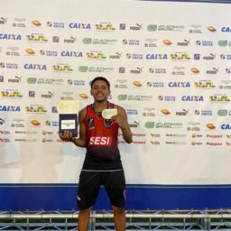 Jovem do Sesi Marília brilha e leva ouro no Brasileiro de Atletismo Sub-16