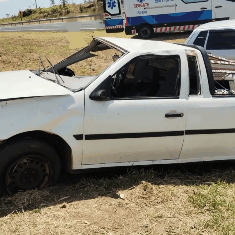 Motorista morre após capotamento na rodovia SP-294 em Pompeia