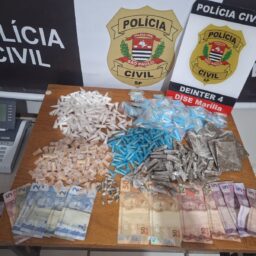 Dise de Marília flagra dois adolescentes envolvidos com o tráfico em viela